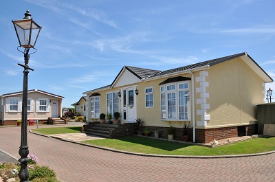 mobile homes in neighborhood